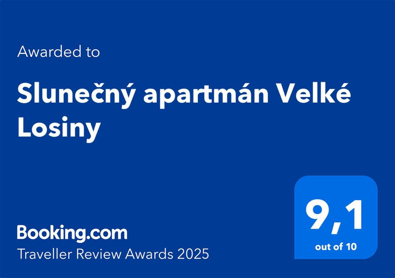 Slunecny Apartman Velké Losiny Zewnętrze zdjęcie